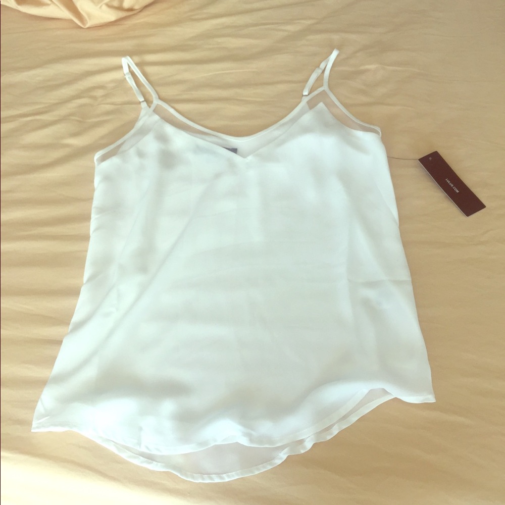 NWT white Lulus tank